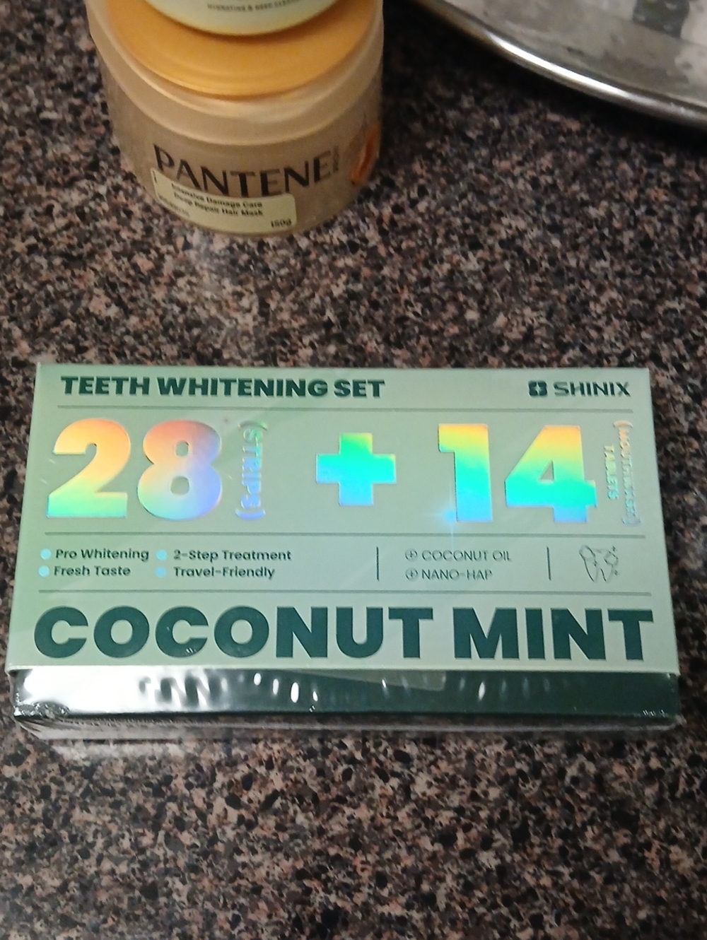 Coconut #Mint #TeethWhitening Set β Green